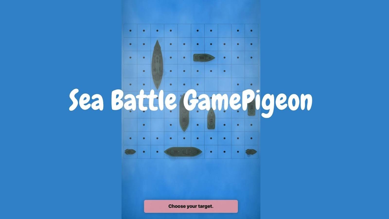 Sea Battle GamePigeon