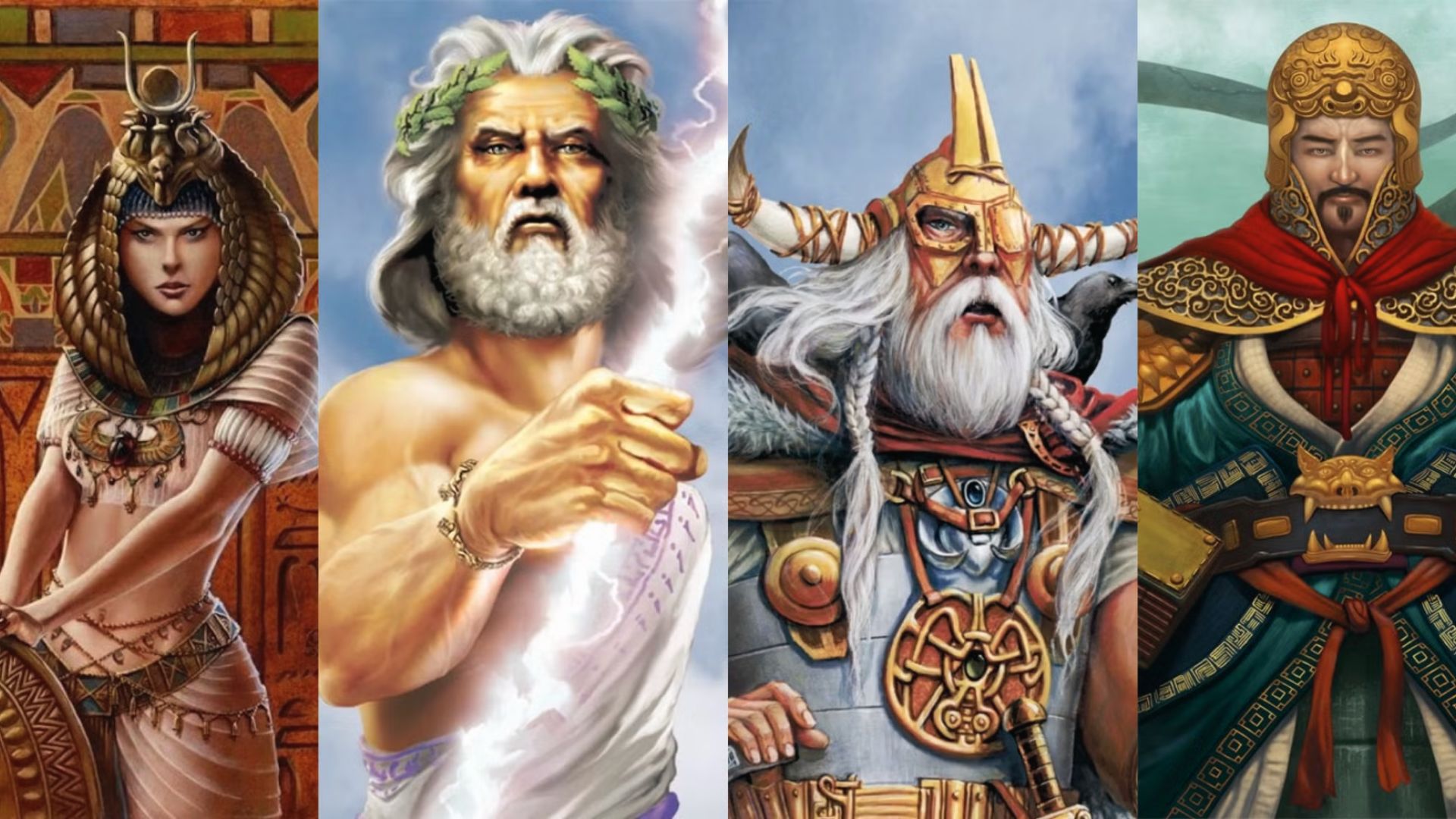 Four gods from Egypt, Greece, Norse, and China unite in the Tale of the Dragon expansion.